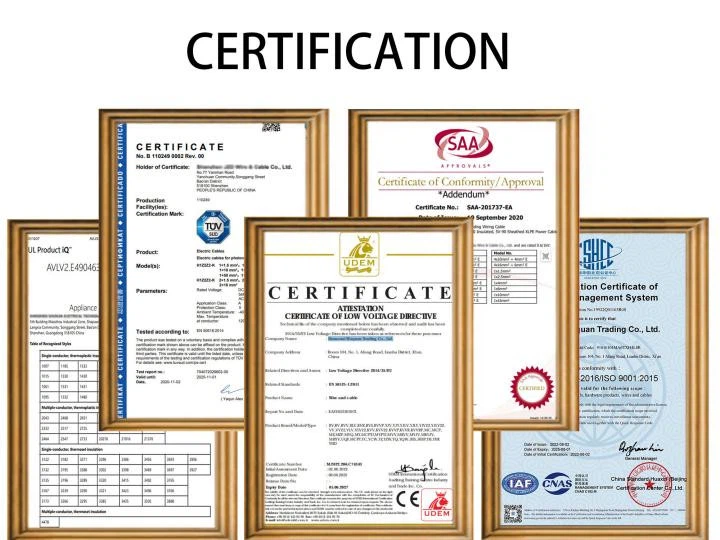 certificates