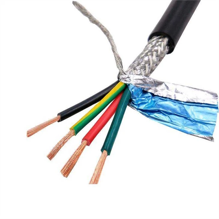 KVVRP double-layer shielded flexible control cable